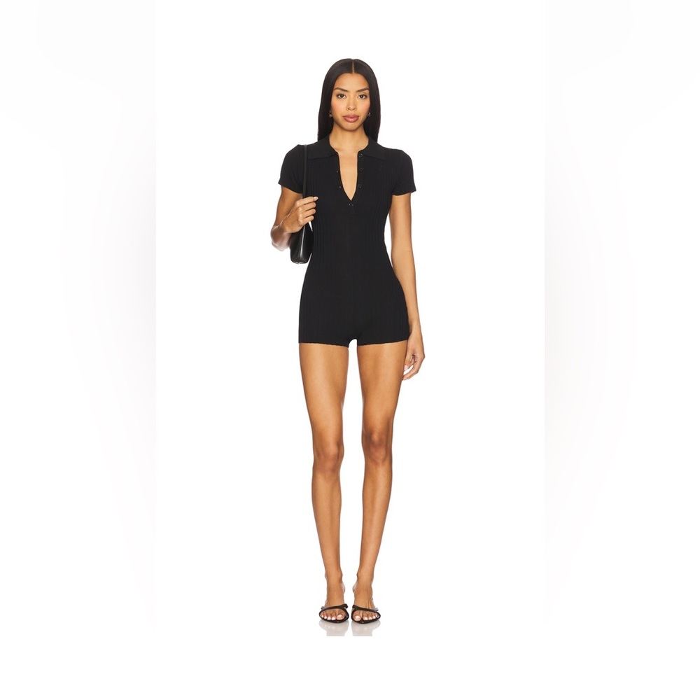 Leena Romper in Black